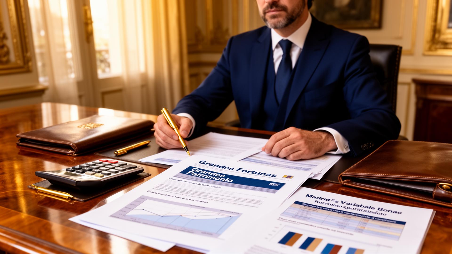 Impuesto de Grandes Fortunas en Madrid: bonificación variable del Patrimonio